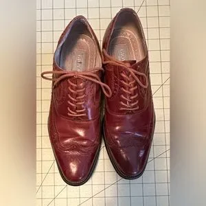Men’s Giovanni Wingtips Leather Dress Shoes Cognac 6503 GioVanni Di Rocco | Shoes | Mens Giovanni Wingtips Leather  main image 3